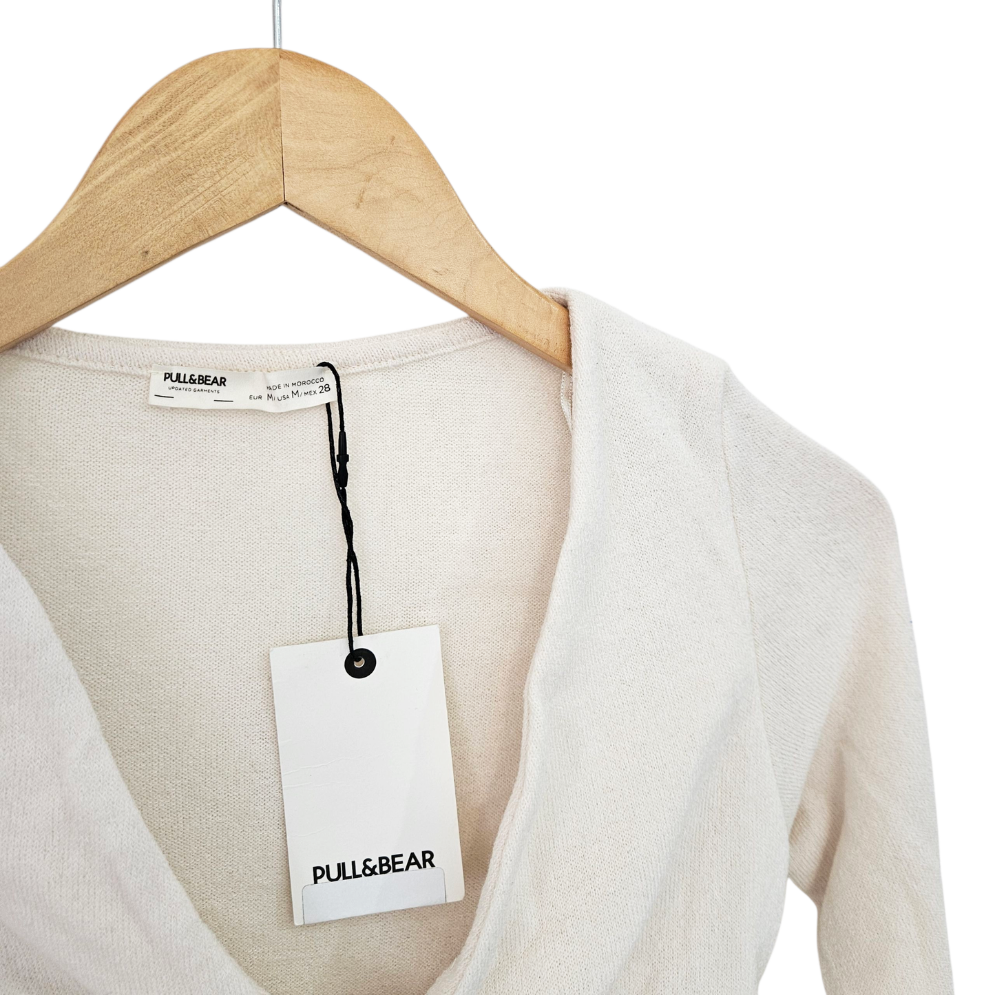 PULL&BEAR חולצה חדשה עם תווית לאישה מידה M