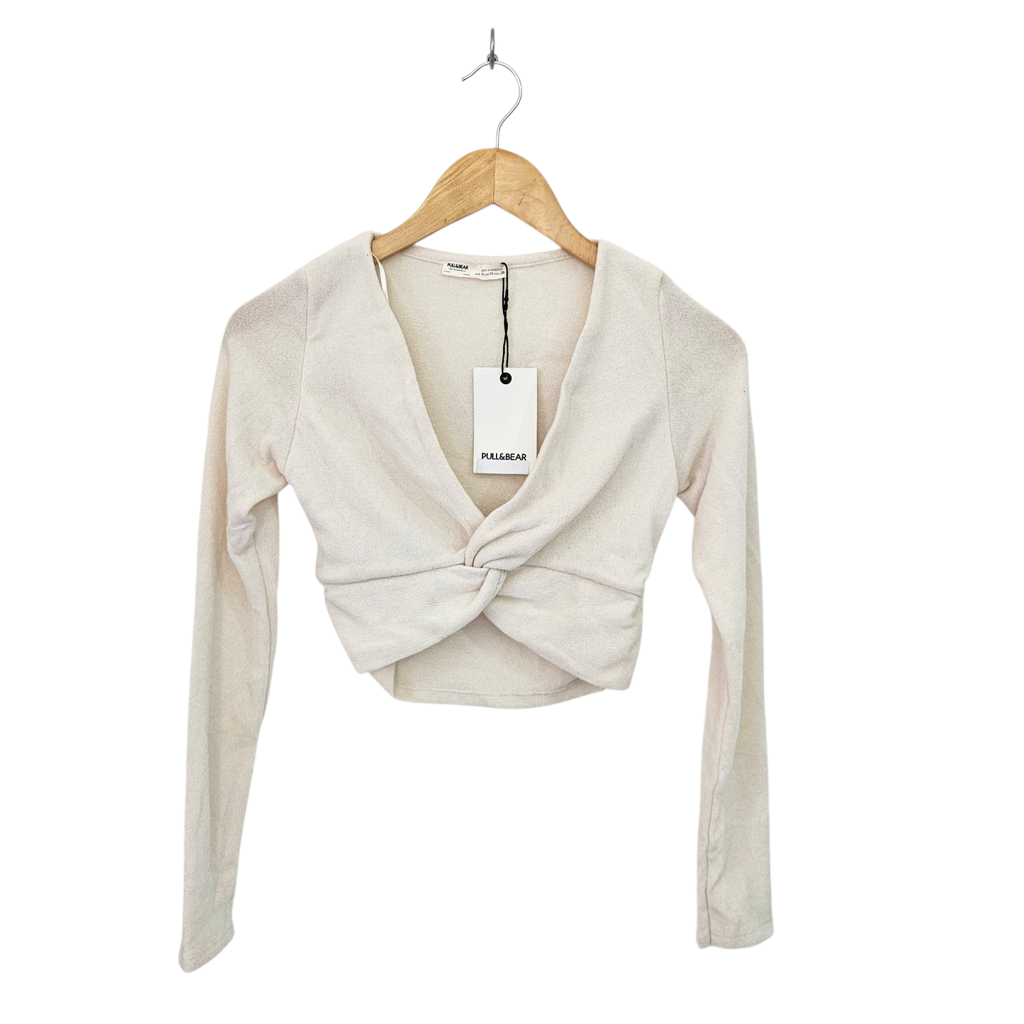PULL&BEAR חולצה חדשה עם תווית לאישה מידה M