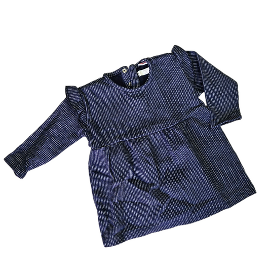 MANGO שמלה לילדות גיל 9-12 חודשים