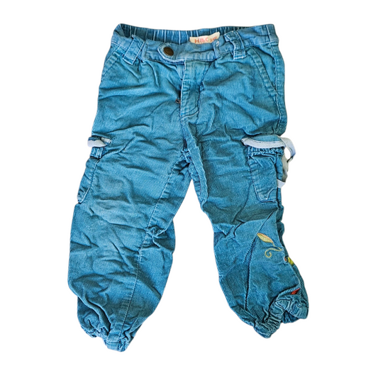 H&O מכנסי קורדרוי לילדים גיל 2