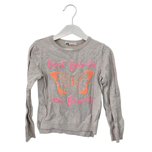 H&M חולצת סריג לילדות גיל 2-4