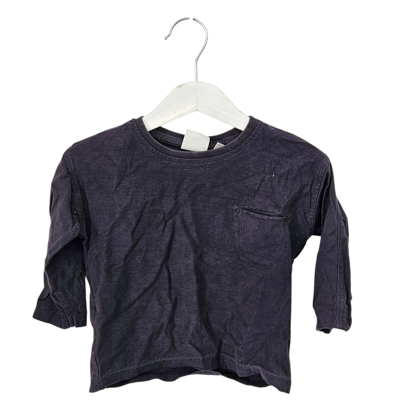 ZARA חולצה ארוכה דקה לילדים גיל 6-9 חודשים