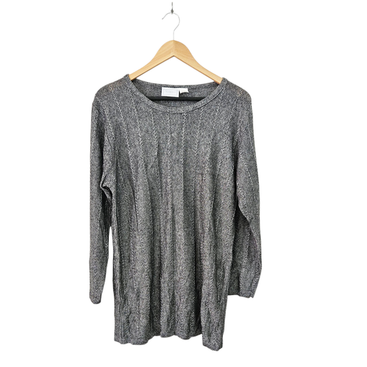 FIOREBLU שמלת סריג וינטג' לאישה מידה S/M