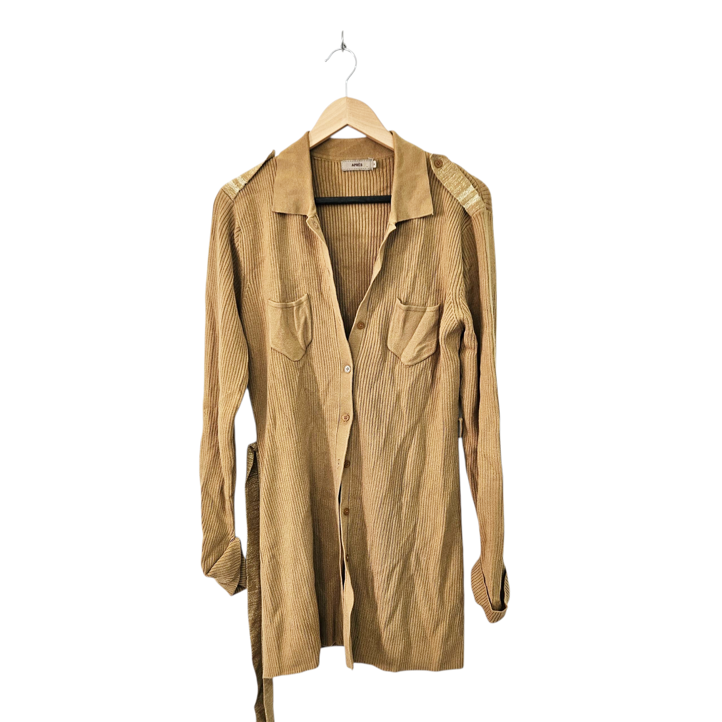 APRES עליונית מכופתרת לאישה מידהM