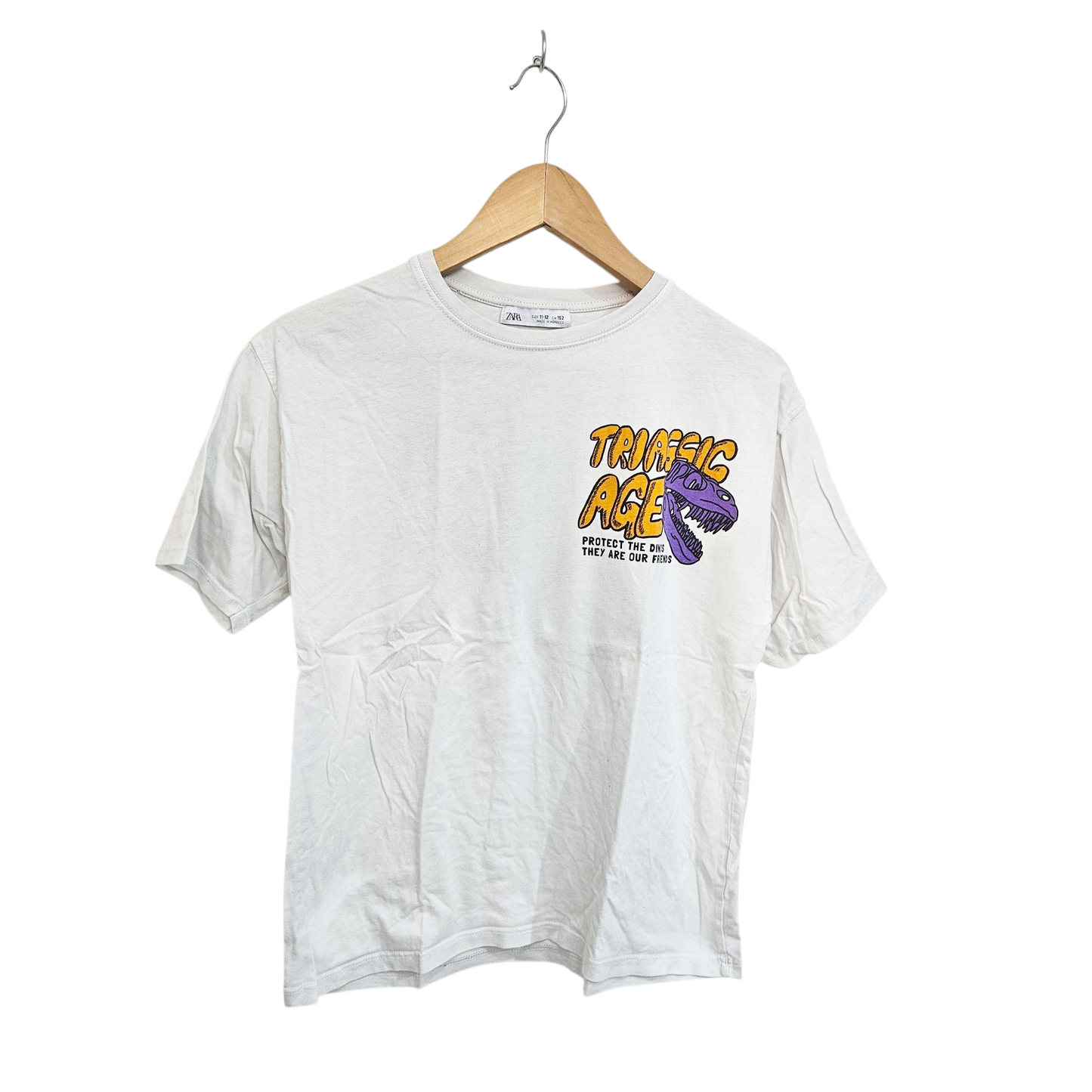 ZARA חולצה קצרה לילדים גיל 11-12