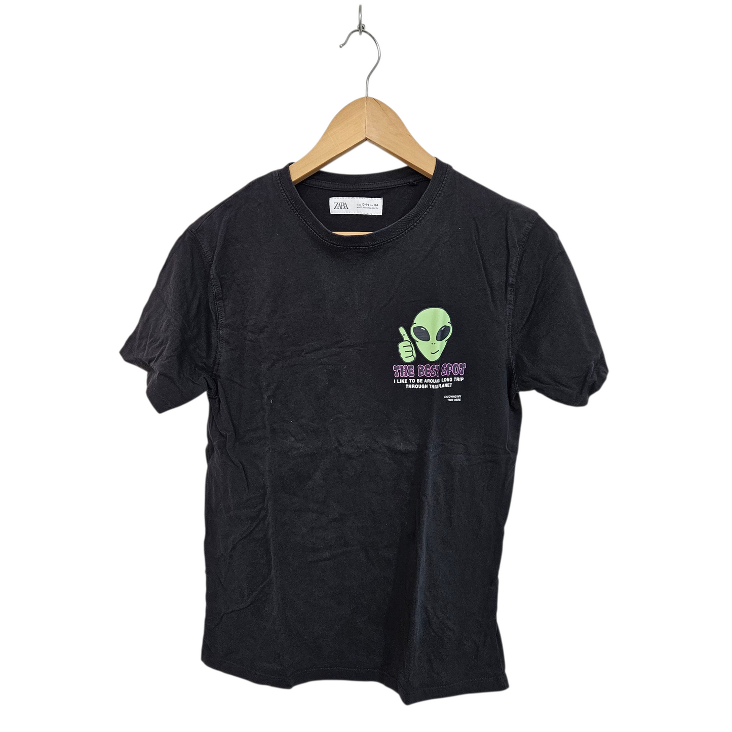 ZARA חולצה קצרה לילדים גיל 13-14