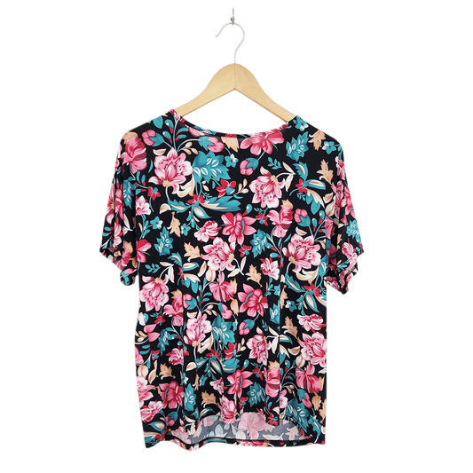 PRIEL חולצה פרחונית לאישה מידה XL