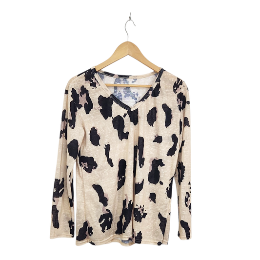 חולצה ארוכה דקה לאישה מידה XL