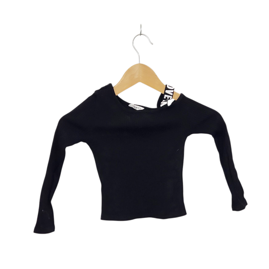 SHEIN חולצה ארוכה דקה לילדות גיל 6