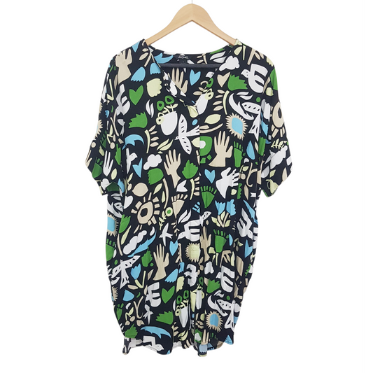 MONKL שמלה אוברסייז לאישה מידה S