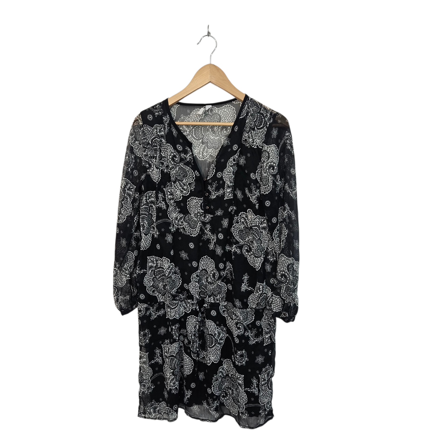 SPRINGFIELD שמלה שקופה דקה לאישה מידה 40