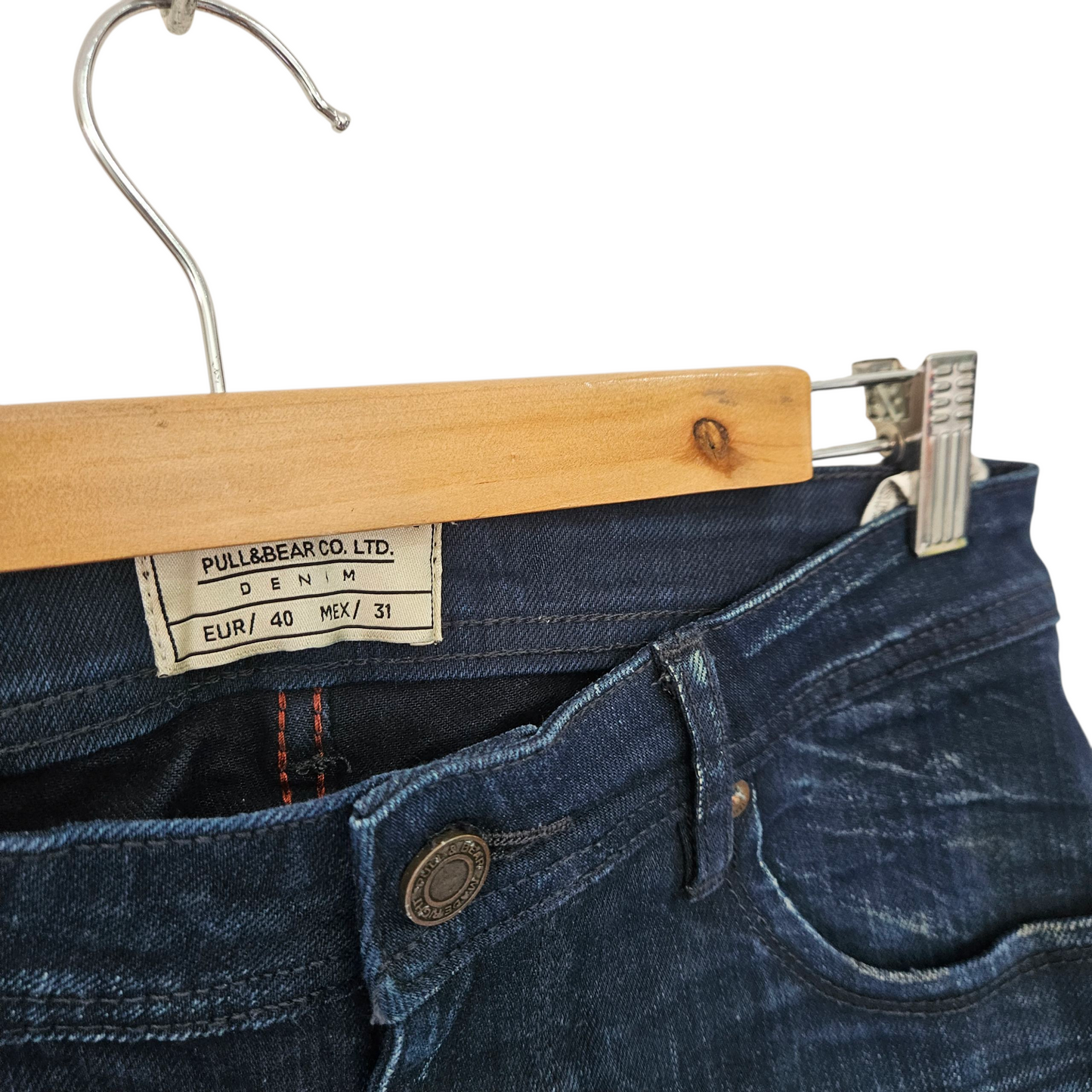 PULL&BEAR ג'ינס סקיני לגבר מידה 31