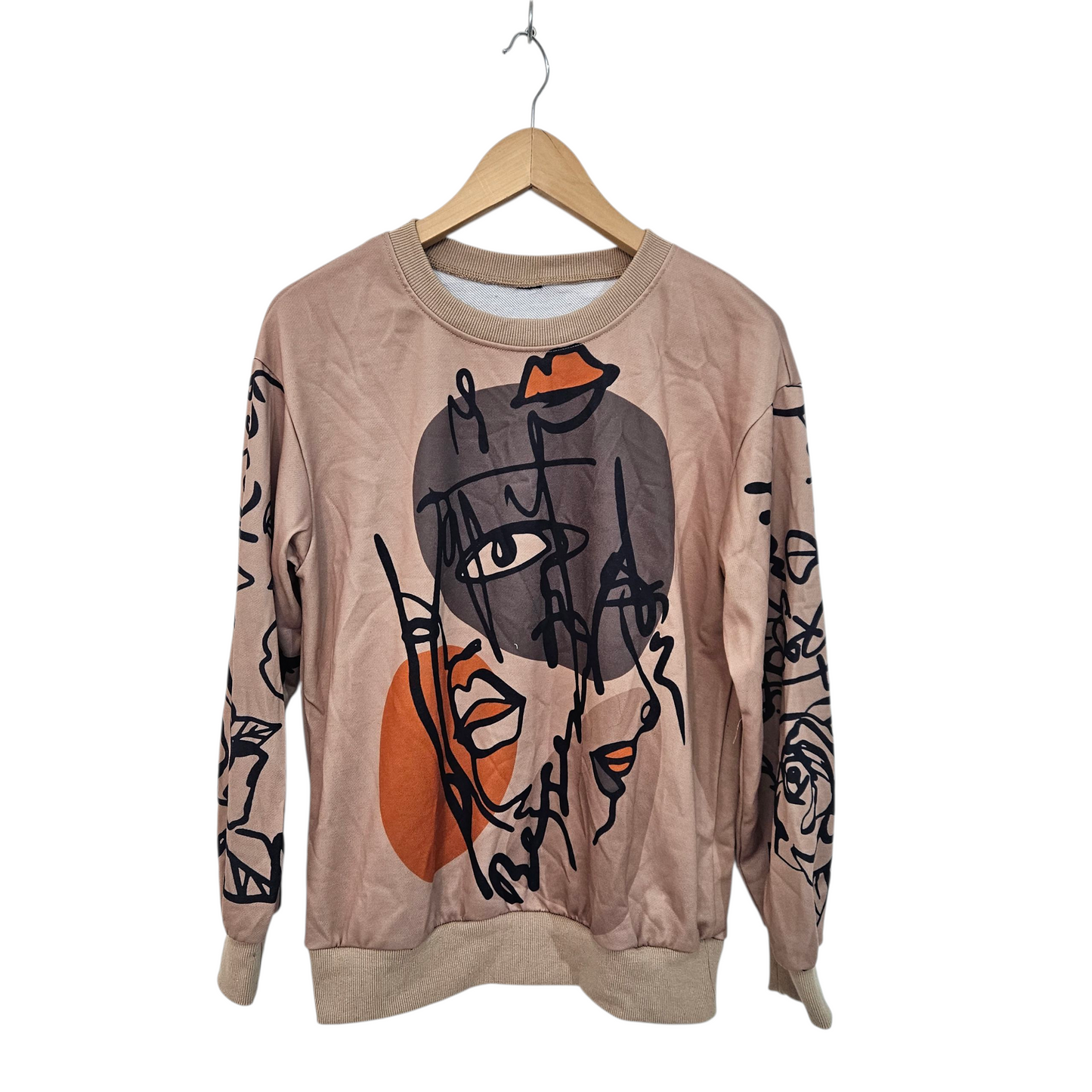 חולצה ארוכה לאישה מידה L