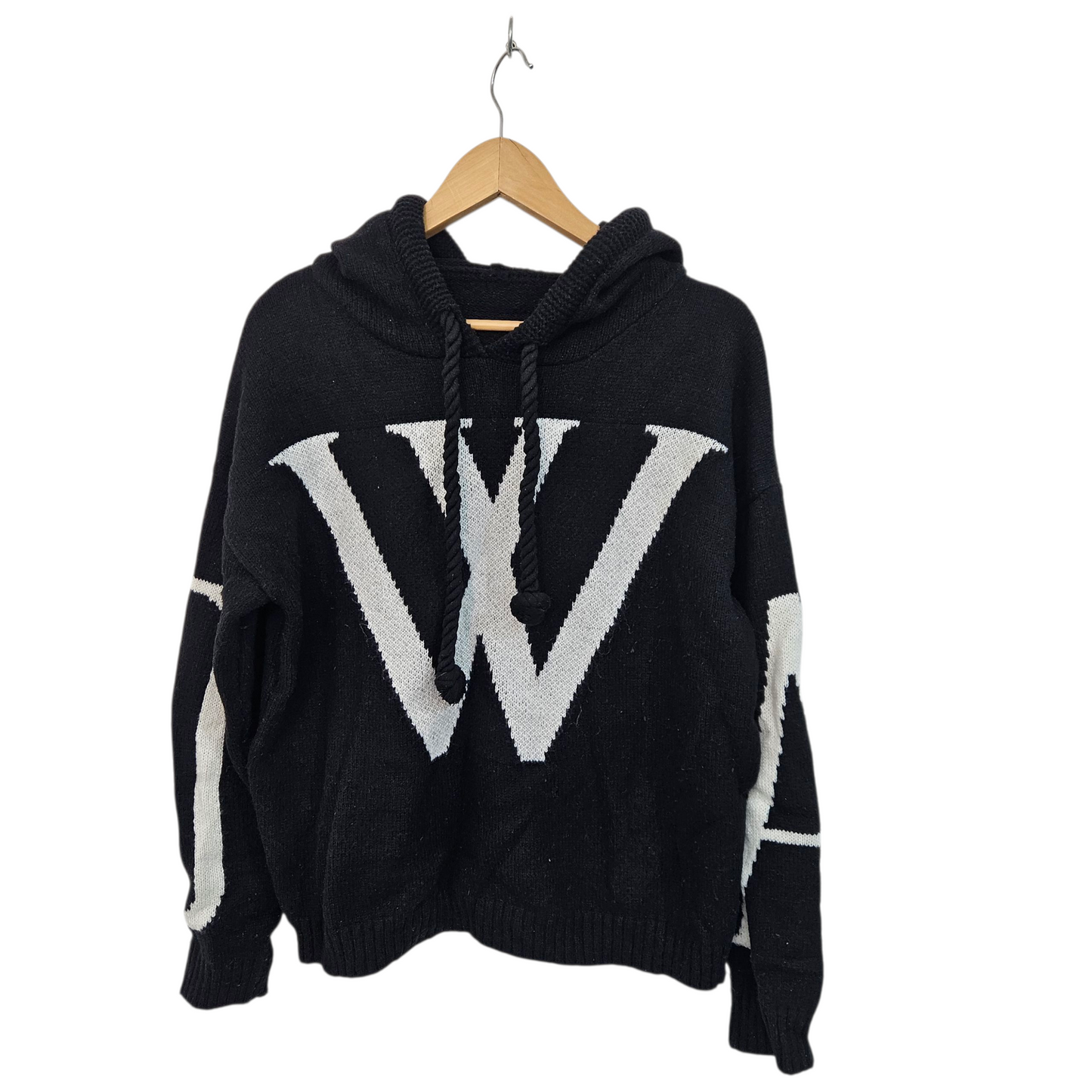 סוודר עם קפוצ'ון לאישה מידה L