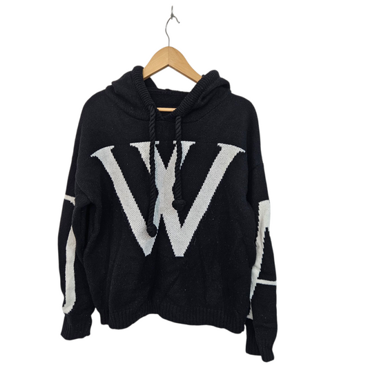 סוודר עם קפוצ'ון לאישה מידה L