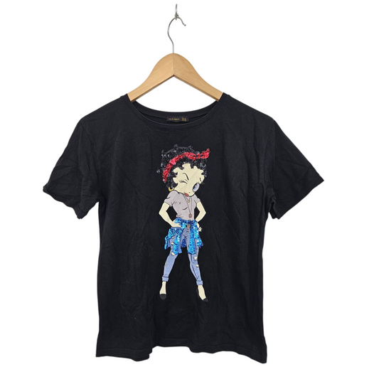 חולצה קצרה לאישה מידה M