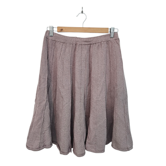 חצאית סריג וינטג' לאישה מידה L