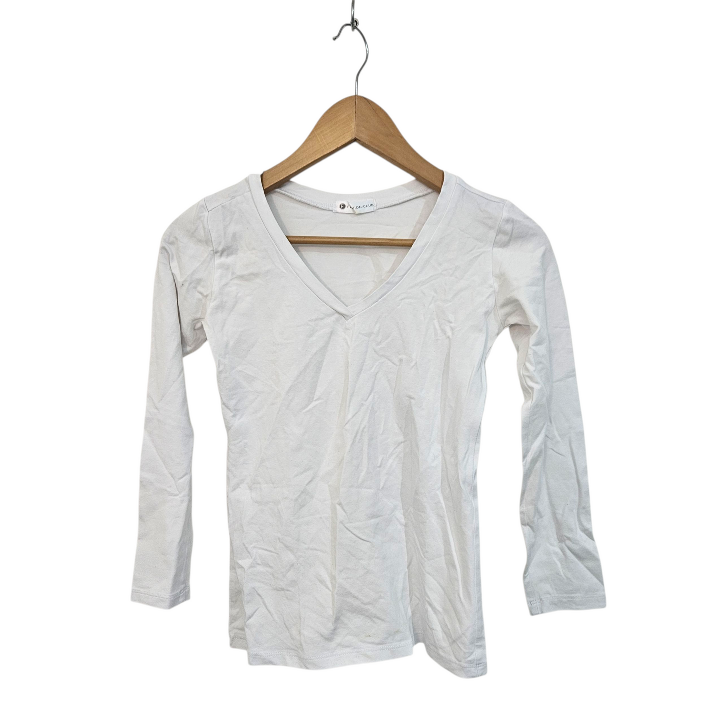 FUSHION CLUB חולצה ארוכה דקה לאישה מידה S