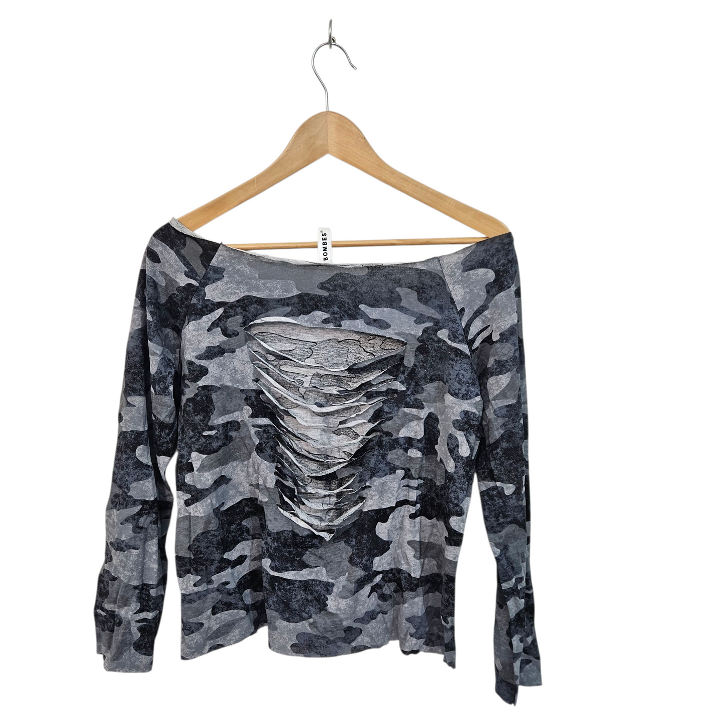 BOMBES חולצה ארוכה דקה לאישה מידה M/L