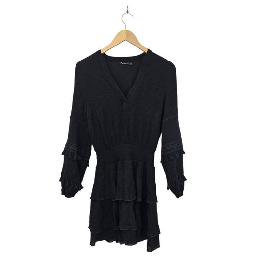 RENUAR שמלה שחורה לאישה מידה 36