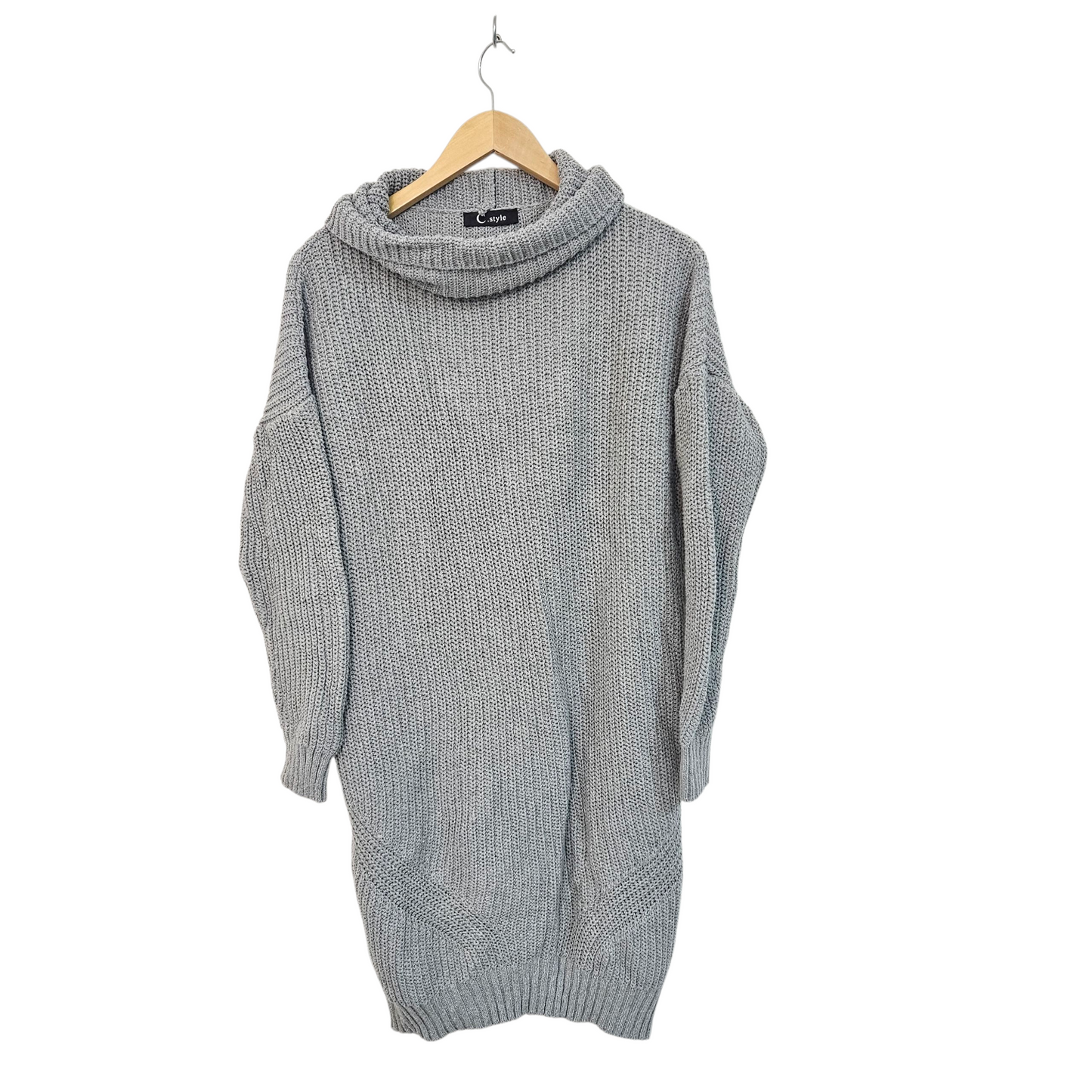 C.STYLE שמלת סריג לאישה מידה M/L