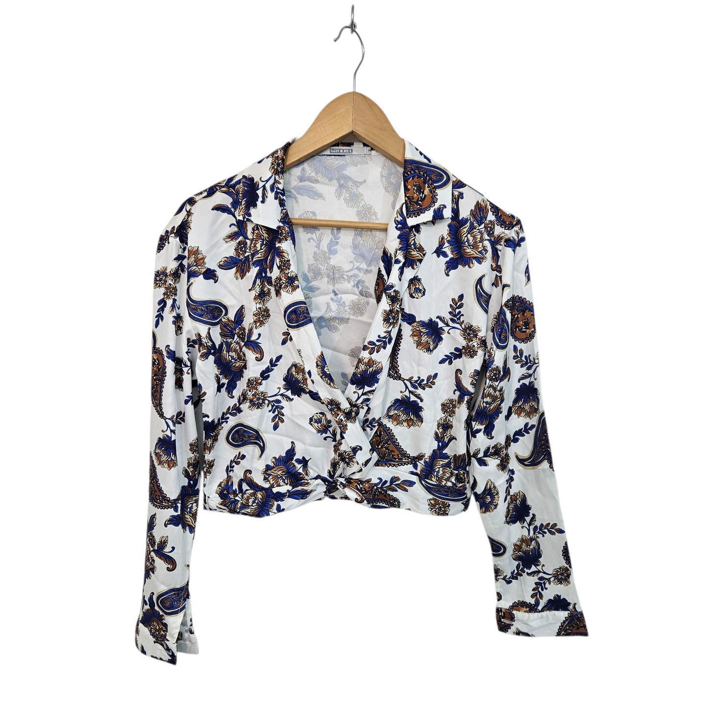 STYLE RIVER חולצת סטן לאישה מידה M