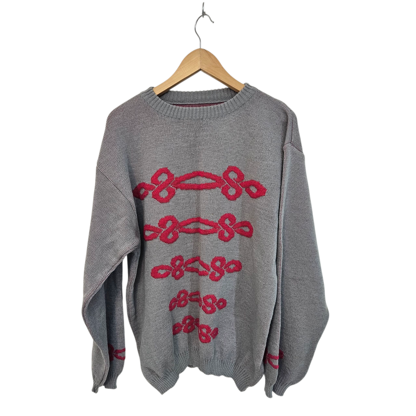 סוודר וינטג' לאישה מידה XL