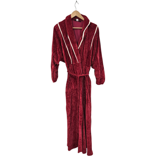 PAPCO חלוק בית וינטג' לאישה מידה XL