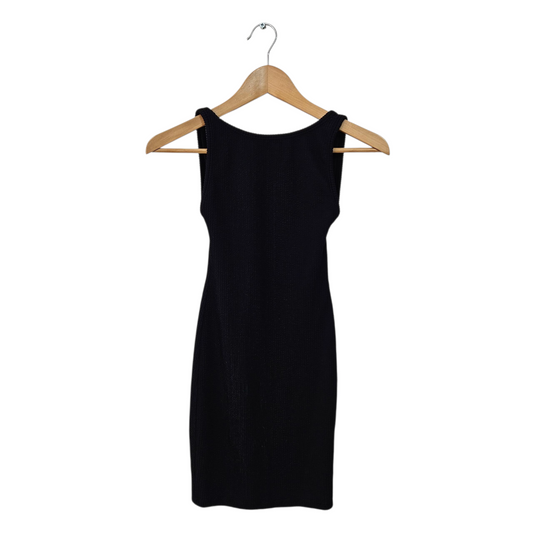 שמלת מיני שחורה לאישה מידה XS