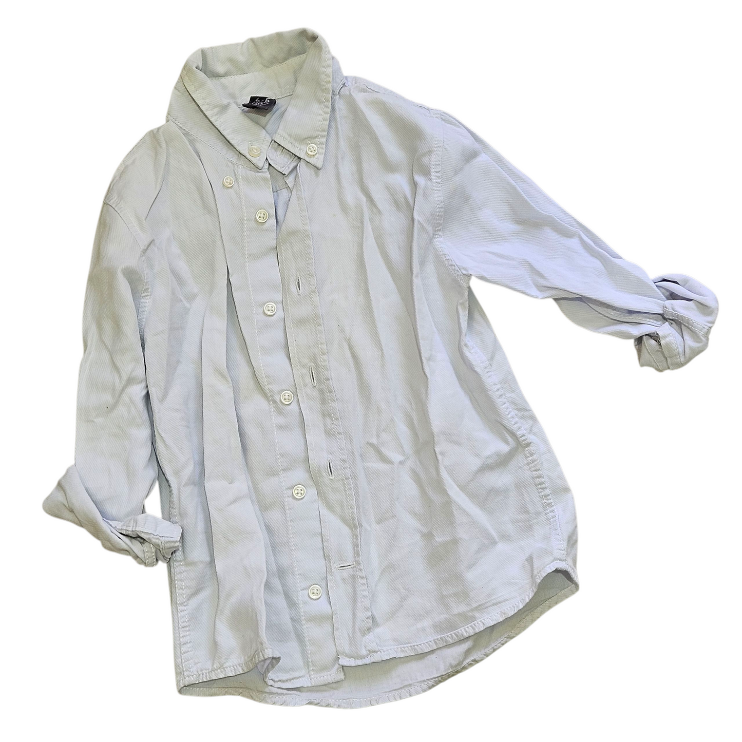 ZARA חולצה מכופתרת לילדים גיל 4-5