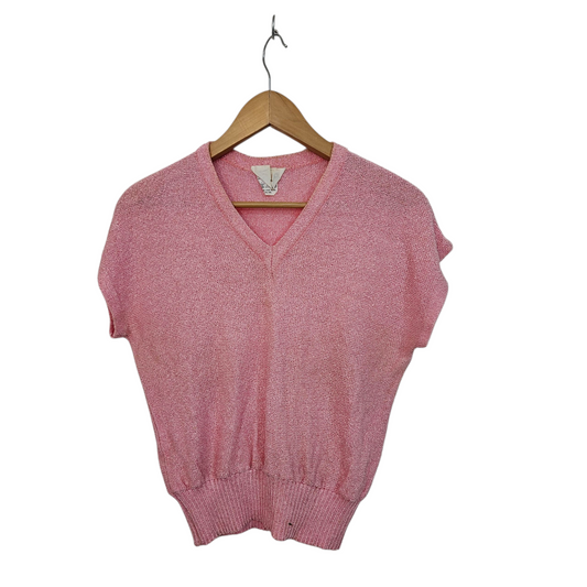 סריגי הלן - חולצת סריג וינטג' מידה M