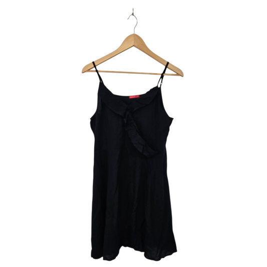 ANN MILLER שמלה שחורה לאישה מידה S