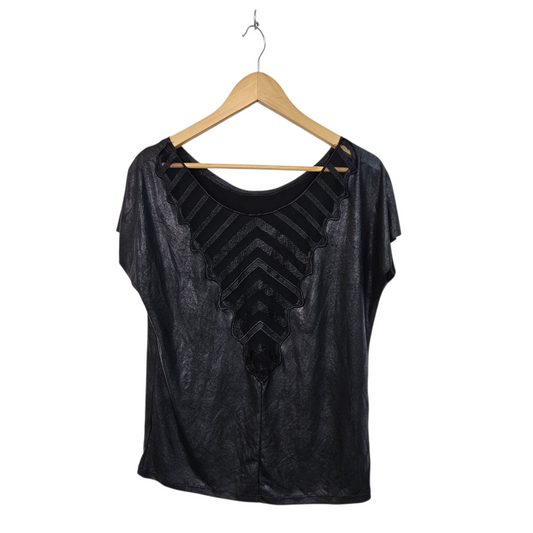 GAZIT חולצה קצרה לאישה מידה L