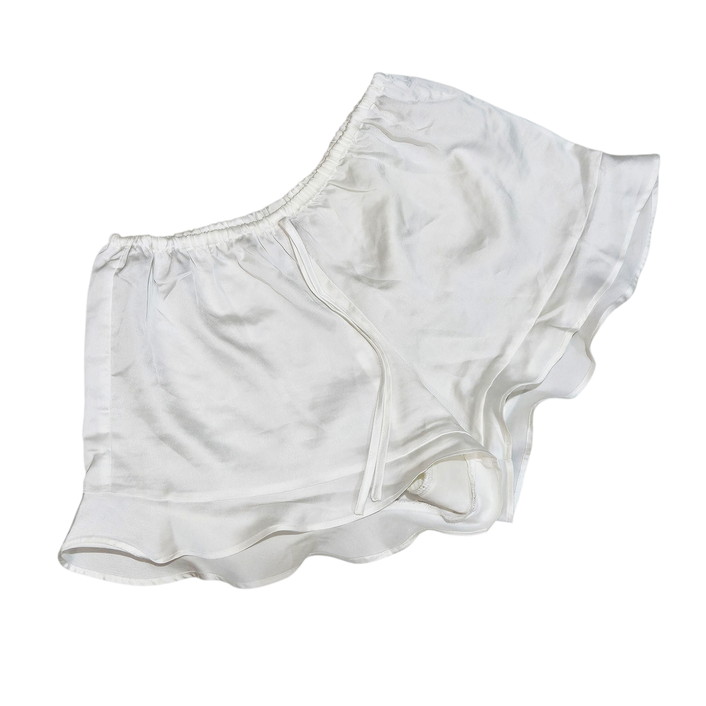 FEMINA מכנסי סטן קצרים לאישה מידה S