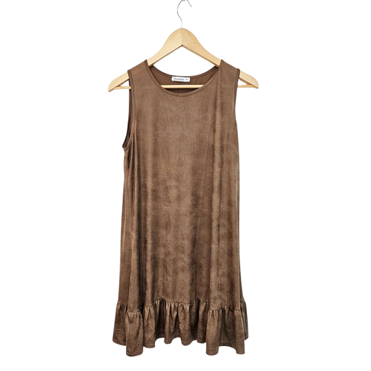 STUDIO PASHA שמלה חומה לאישה מידה M