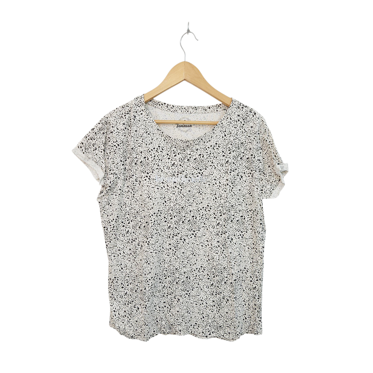 TAMNOON חולצה קצרה לאישה מידה L