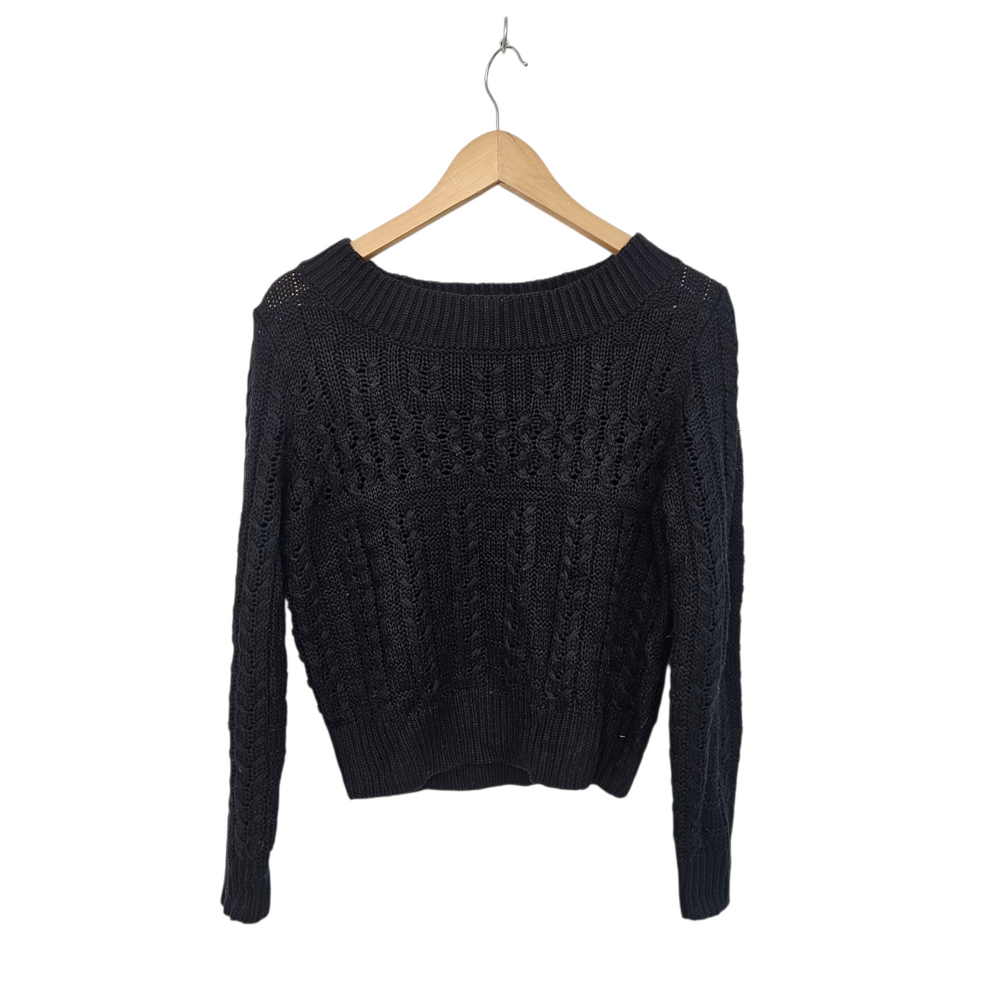 CASTRO סוודר שחור לאישה מידה S