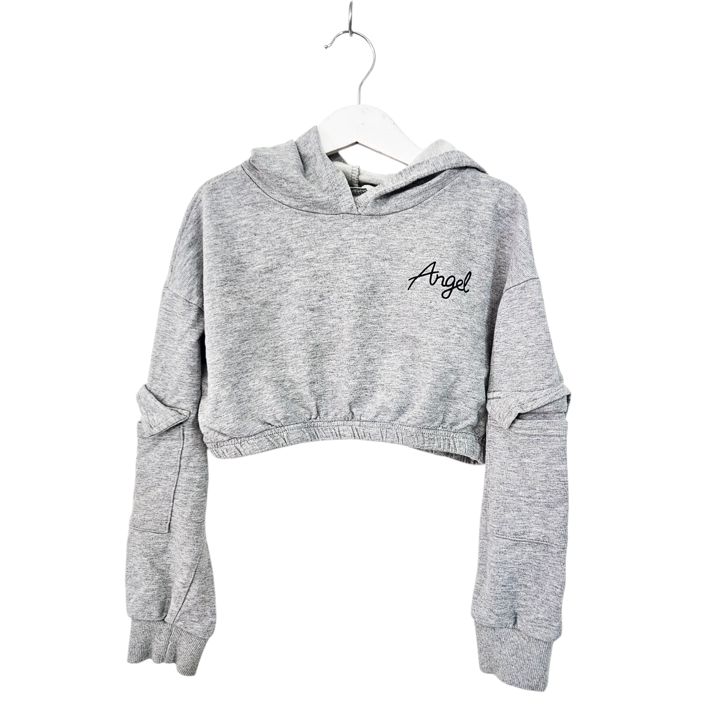 SHEIN קפוצ'ון בטן לילדות גיל 9