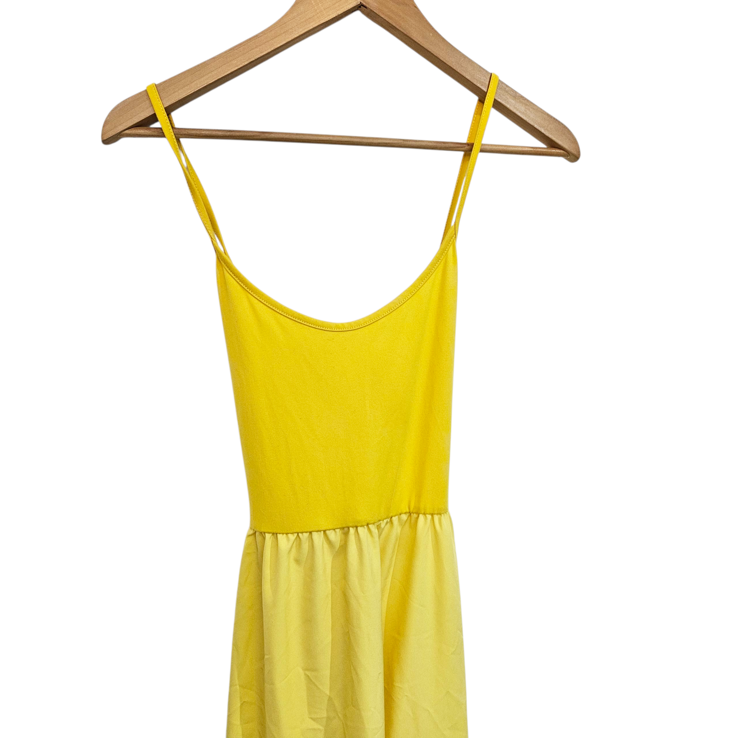 שמלה צהובה לאישה מידה M