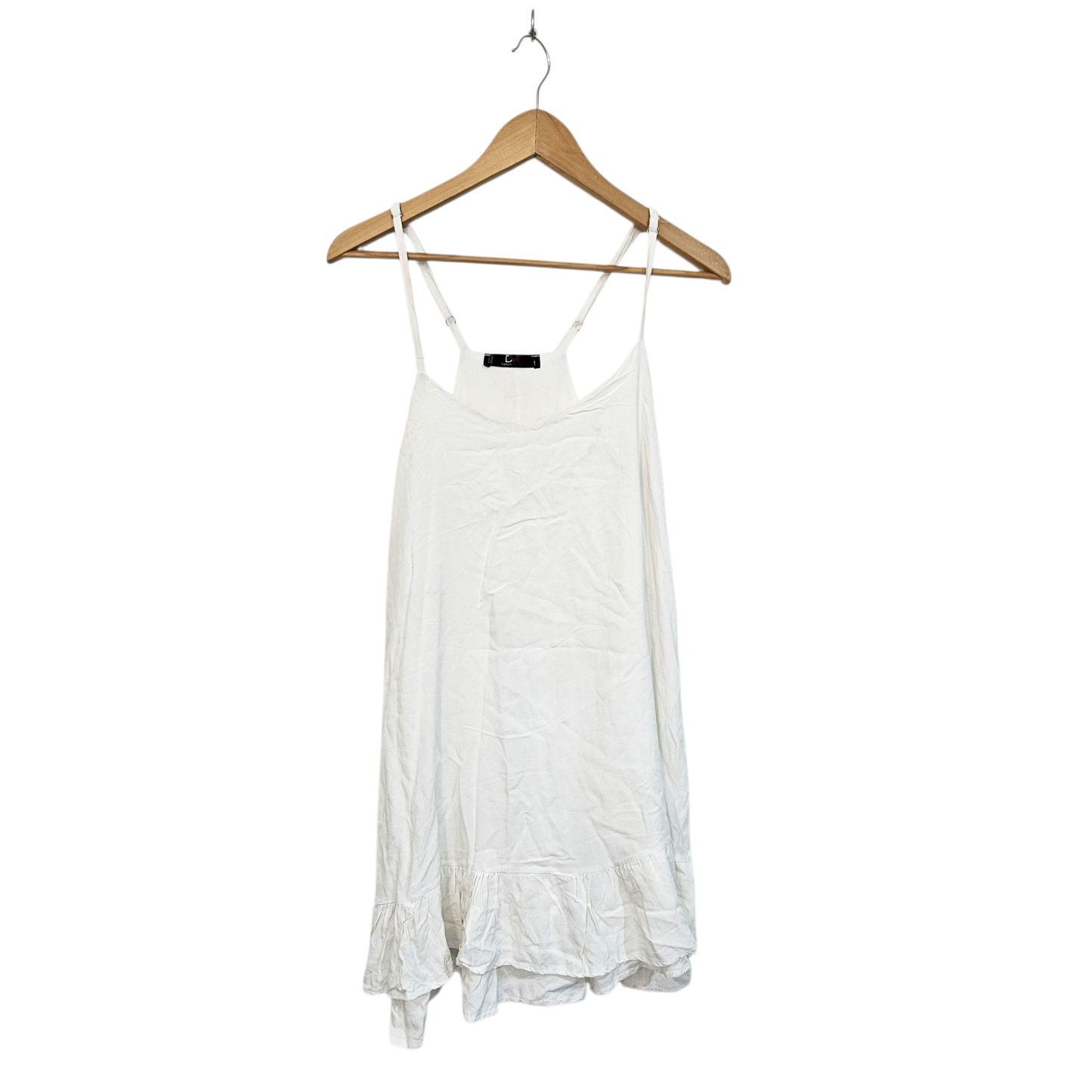 DM שמלה לבנה לאישה מידה S