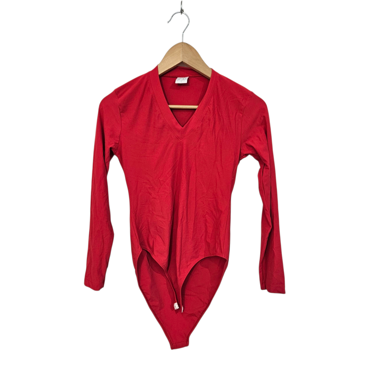 OPERA בגד גוף אדום לאישה מידה L