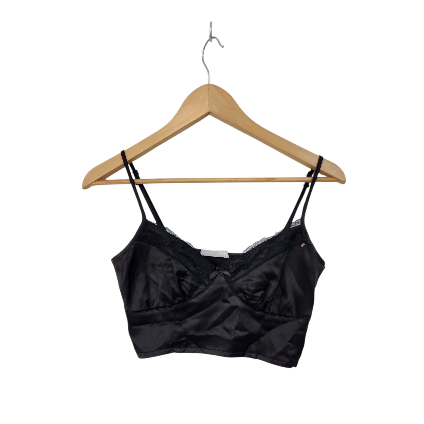 STUDIO PASHA גופיית סטן לאישה מיידה XS