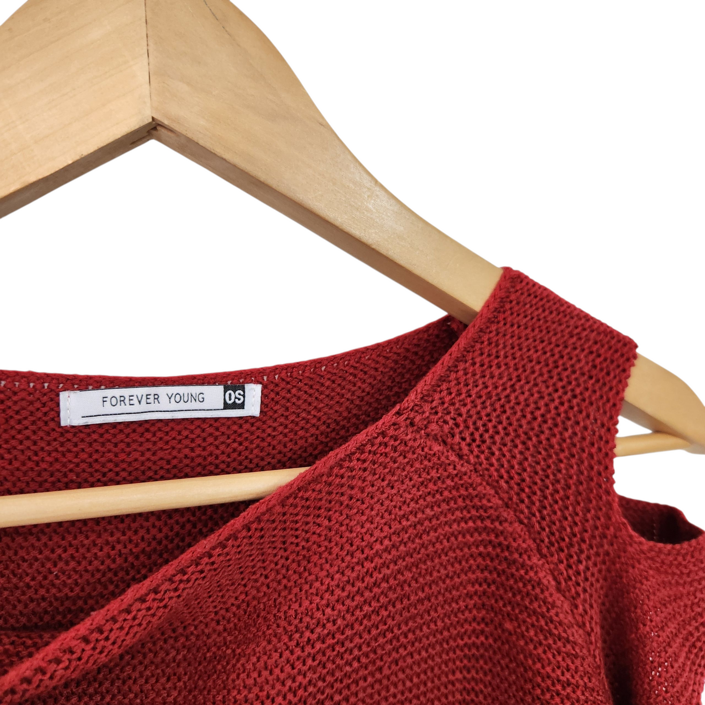 FOREVER YOUNG חולצת סריג לאישה מידה M