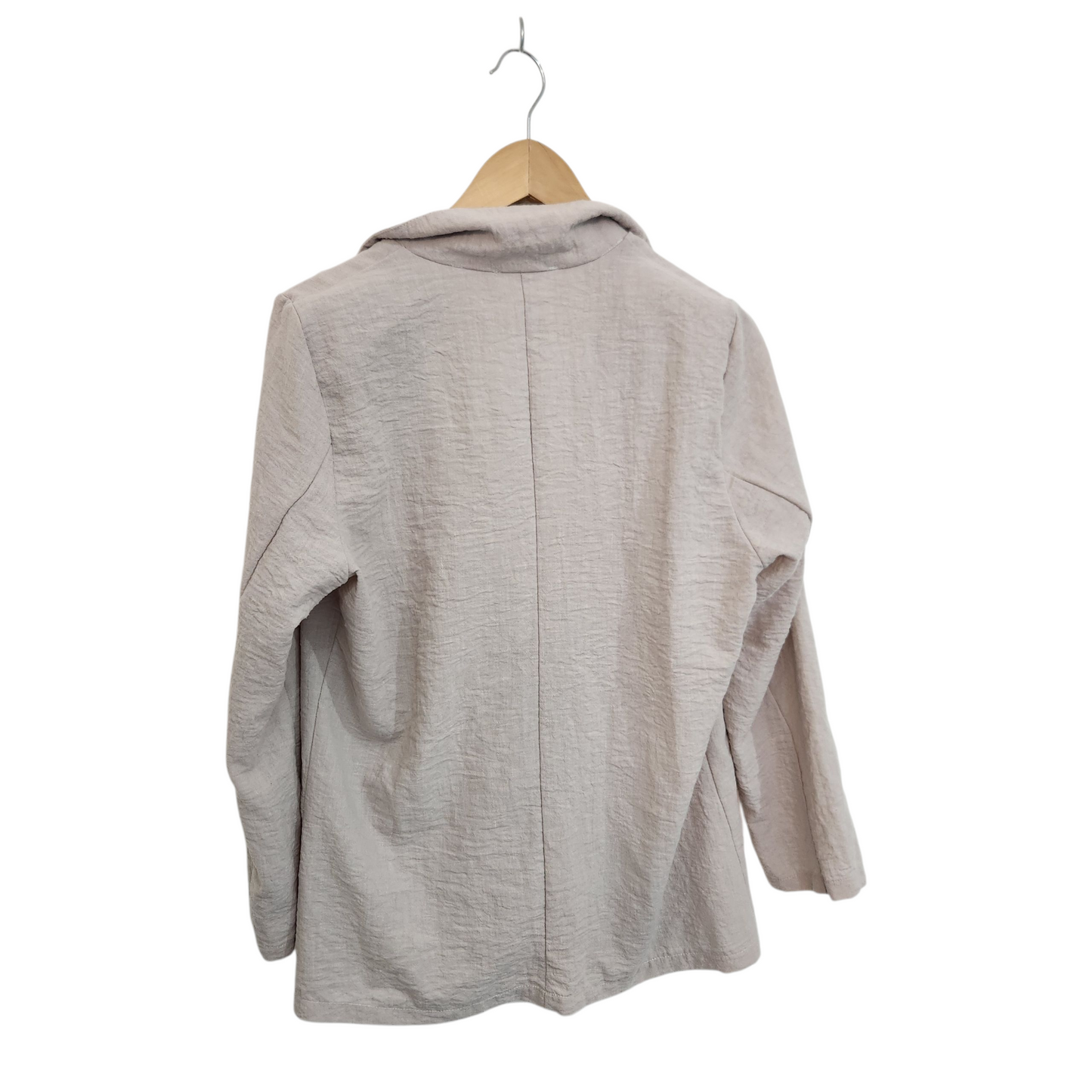 LOLA עליונית דקה עם כריות כתפיים לאישה מידה M