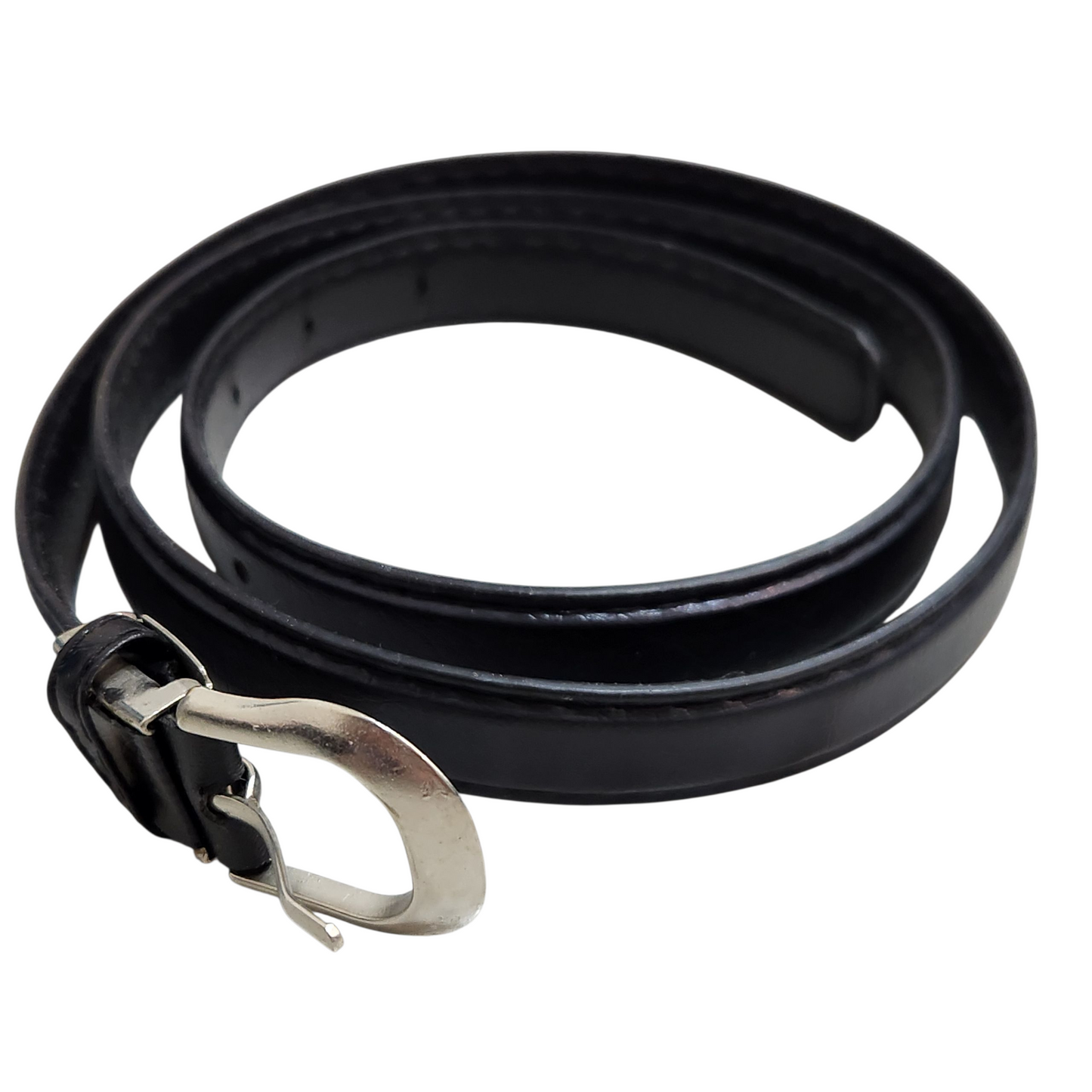 חגורה שחורה דקה