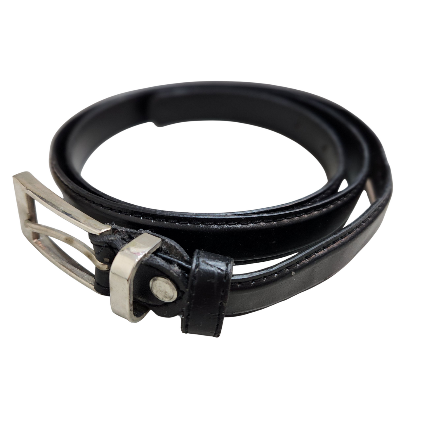 חגורה שחורה דקה