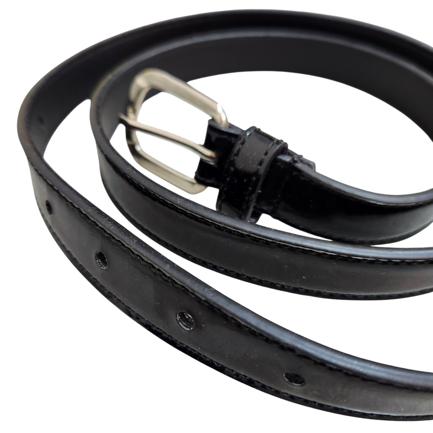 חגורה שחורה דקה