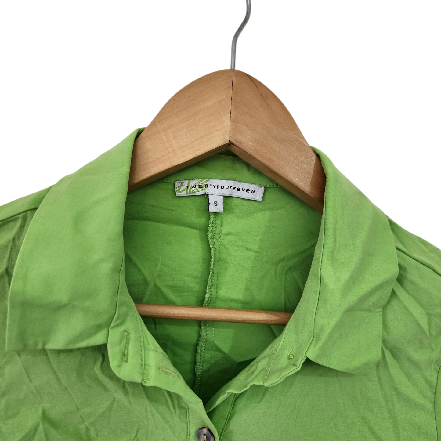 RWENTYFOUESEVEN חולצה מכופתרת לאישה מידה S