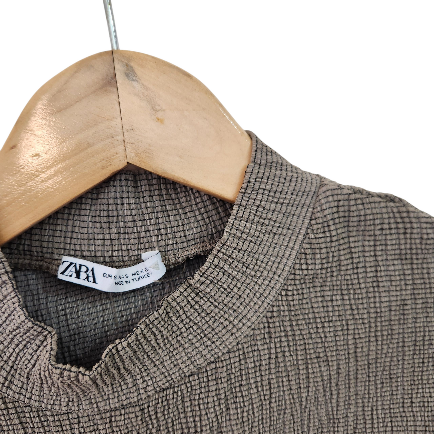 ZARA חולצה קצרה לאישה מידה S