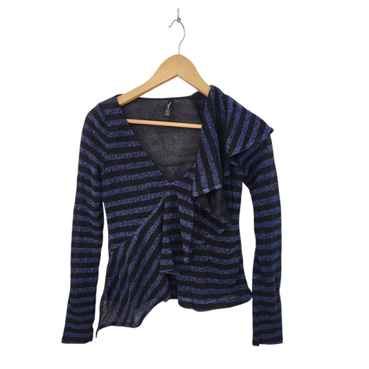 ZARA חולצה ארוכה דקה לאישה מידה S